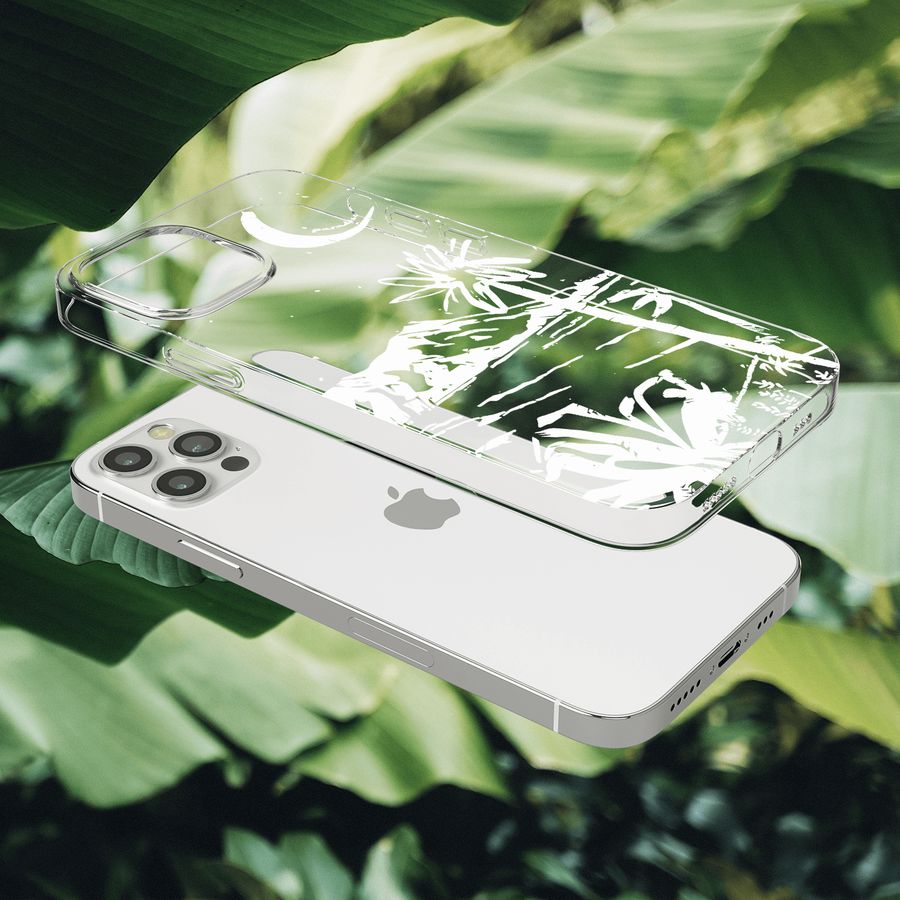 Beach Bay clear case in the jungle