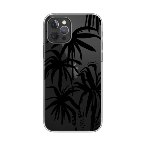 'Midnight Palms' Clear Case